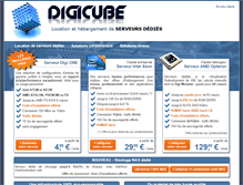 Tablet Screenshot of digicube.fr